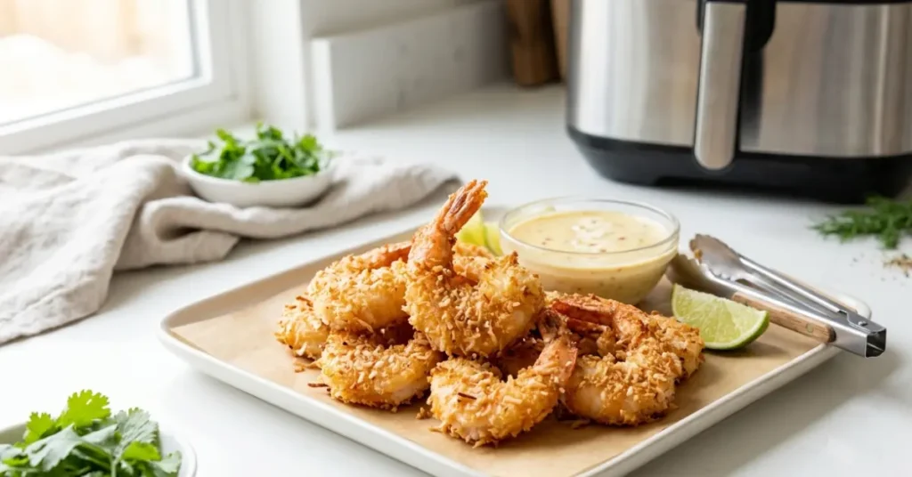 Air Fryer Coconut Shrimp (crispy & Homemade