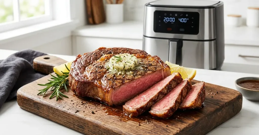 Best Air Fryer Steak Recipe That's Juicy, Tender, and Ready in just 20 Minutes