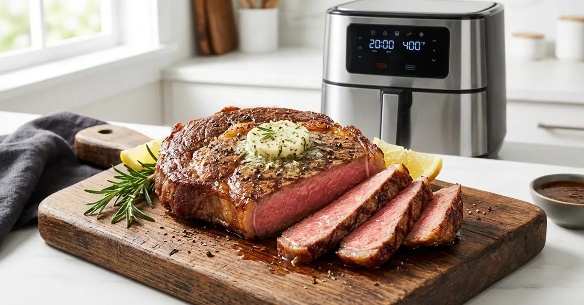 Best Air Fryer Steak Recipe That's Juicy, Tender, and Ready in just 20 Minutes