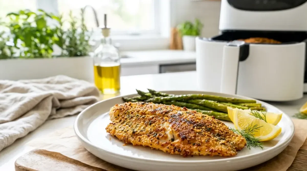 Air Fryer Tilapia Recipe (Crispy, Healthy & Easy)
